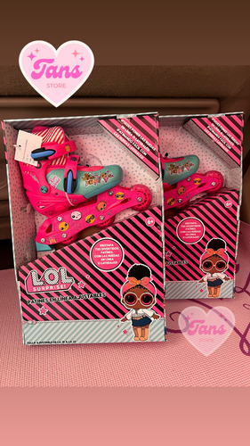 Patines En Linea Ajustables Lol Surprise Goplas Toys