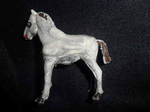 Caballo Potrillo Animal Granja Salvaje Miniatura Juguete Ret