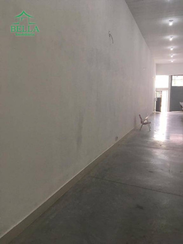Salão Para Alugar, 300 M² Por R$ 5.000/mês - Jardim Santa Mônica - São Paulo/sp - Sl0195