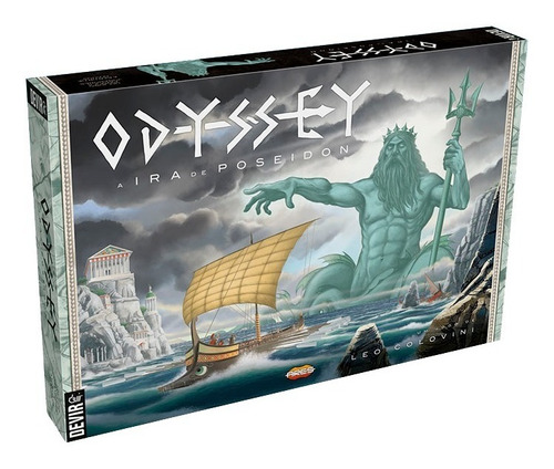 Jogo Odyssey A Ira De Poseidon - Devir - Bonellihq B19