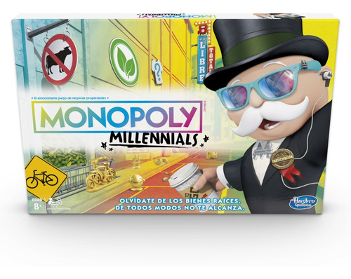 Monopoly Millenials - Juego De Mesa - Hasbro
