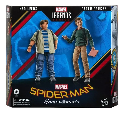  Figura Marvel Legends Ned Leeds Y Peter Parker - Hasbro 