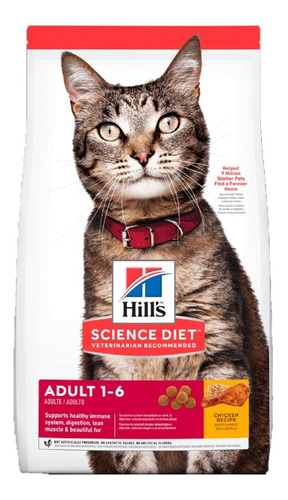 Alimento Hills Gato Adulto 1-6 7.2kg