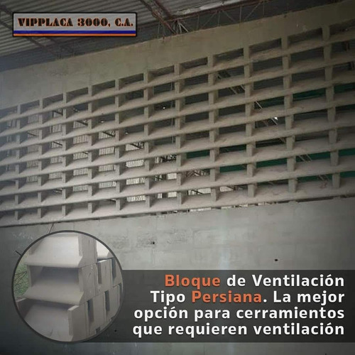 Bloques De Ventilación(tipo Persiana)