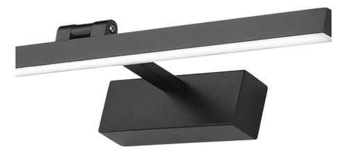 Luz De Espejo Led Baño 9w / Los 40cm 9w Luz Blanca Negra
