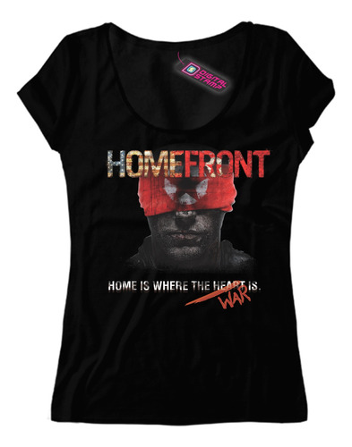 Remera Mujer Homefront War Videojuego Ca89 Dtg Premium