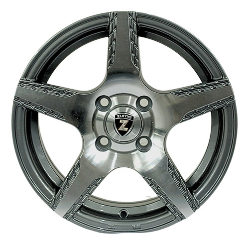 Jogo Roda Liga Leve Zuma 3275 Aro 14 F 4x100 Et 38 6,06 Kg