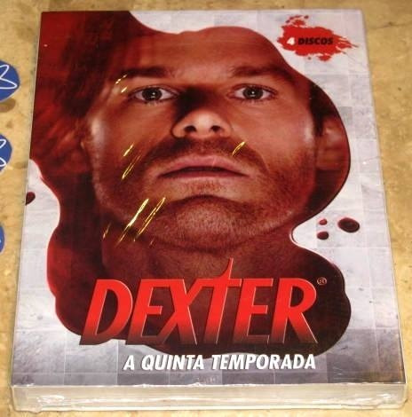 Box 4 Dvd Dexter Quinta Temporada - Lacrado (Usado)