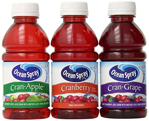 Ocean Spray Jugo Bebidas Variety Pack, La Cuenta 18