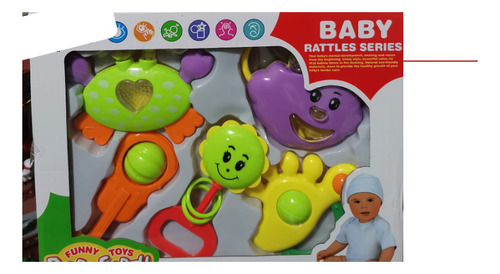 Set Sonajas Para Bebe Juguete Estimulación