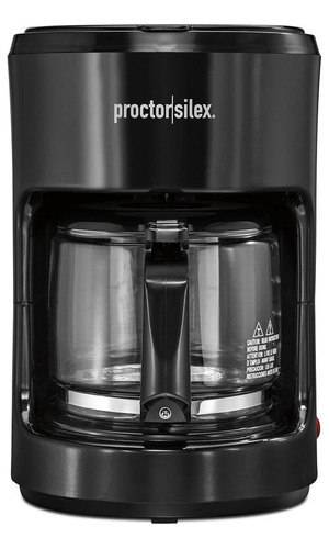 Cafetera Proctor Sílex Mod:48351ps Negro Para 10 Tazas-c8351 Negro