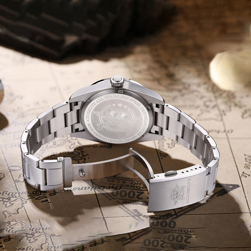Addiesdive Ad2036 Gmt Reloj De Cuarzo Para Hombres, Reloj De