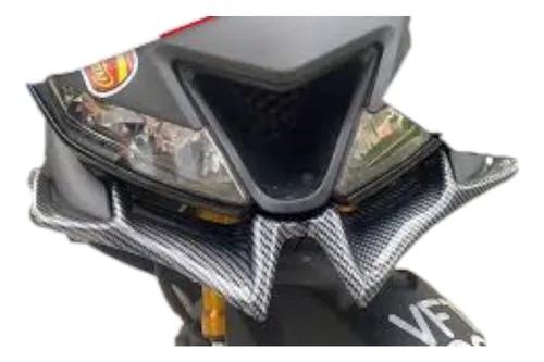 Aleron Winglet Rs200 R15 V2 V3 Ninja Gixxer Gsx Fz Carbono