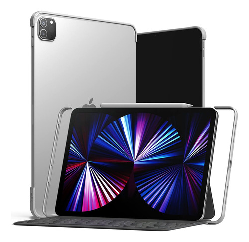 Funda C/teclado Ringke iPad Pro 11 2021 3g Matte Silver