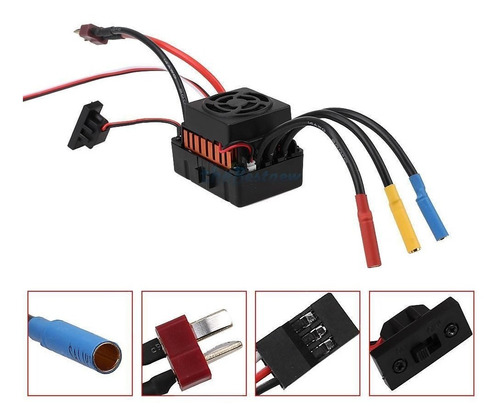 Regulador De Velocidad De Carreras Sin Escobillas Sin Sensor