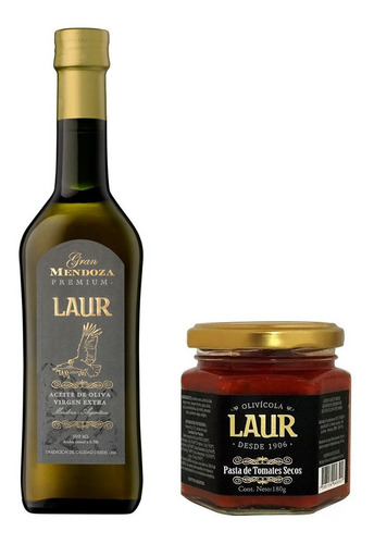 Combo Aceite De Oliva Laur Gran Mendoza + Pasta De Tomates