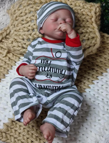 Bebe Reborn Original Vinilo Completo Boy Dilan Doll