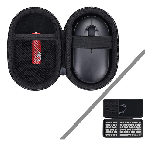 Khanka Funda Para Mouse Logitech Pebble M350 + Teclado K380