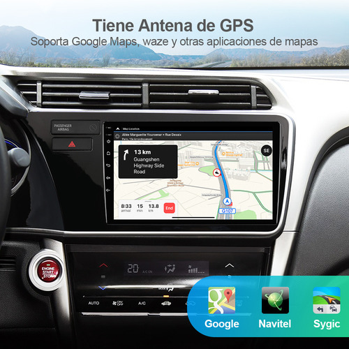 Estéreo 2+32g Para Honda City 2014-2020 Cámara Gps Bt Wifi