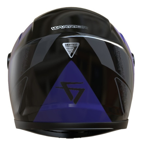 Imagen 4 de 6 de Casco Moto Vertigo V32 Warrior Brillo Visorcristal. Tiendaof