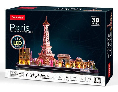 Puzzle 3d Paris