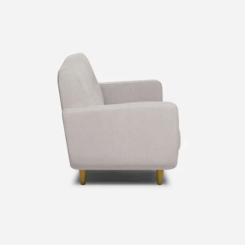 Sofá Rosen Sophia 3 Cuerpos Tela Beige