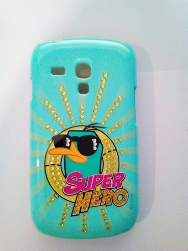 Protector Tpu De Phineas Y Ferb Para Samsung Galaxy S3 Mini