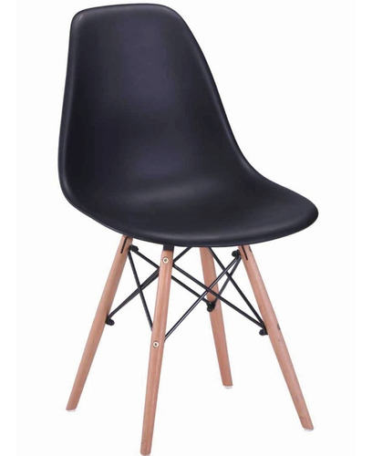 Silla Eames Butaca Moderna Negro Y971