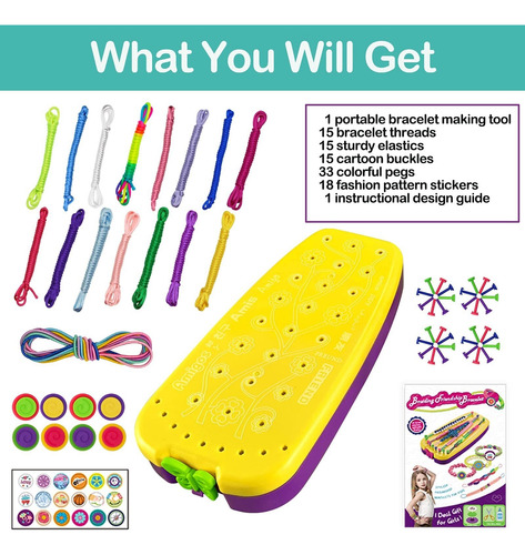 Kit For Hacer Pulseras De La Amistad Juguetes,bricolaje Diy