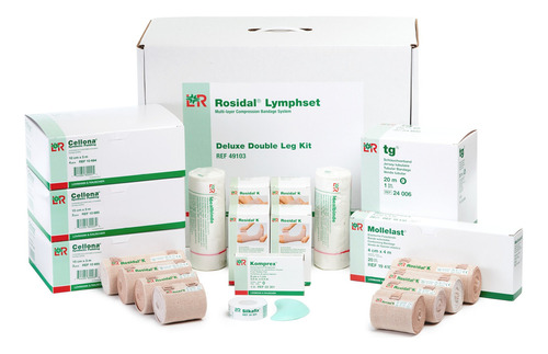 Lohmann & Rauscher Rosidal Linphset Kit De Vendaje De Compr.