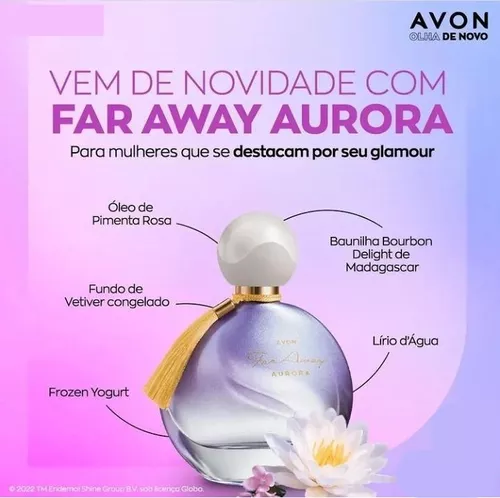 Avon Far Away Aurora 50ml + Loção Perfumada 150ml (descontinuado Último)