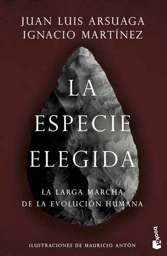 La especie elegida: La larga marcha de la evolución humana, de Arsuaga, Juan Luis. Serie Booket Editorial Booket Paidós México, tapa blanda en español, 2021