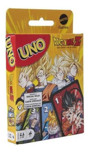 Uno Dragon Ball Z Juego De Mesa
