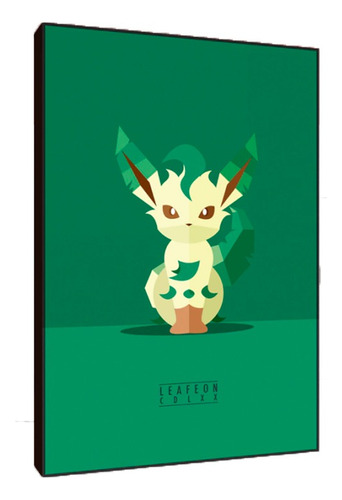 Cuadros Poster Pokemon Leafeon 15x20 (eon 6)
