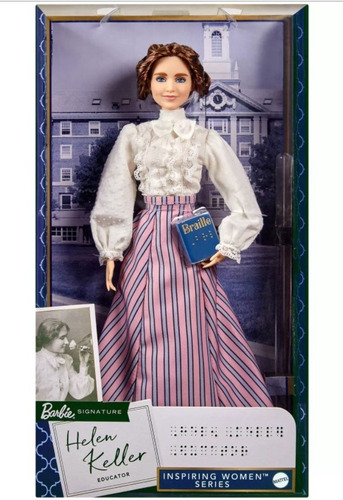 Imagem 6 de 6 de Barbie Signature Collector Helen Keller Mattel Ms