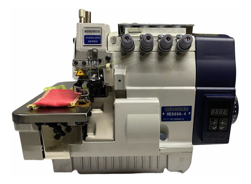 Imagen 2 de 3 de Maq Overlock 4 Hilos Hercules Motor Servo Control Velocidad