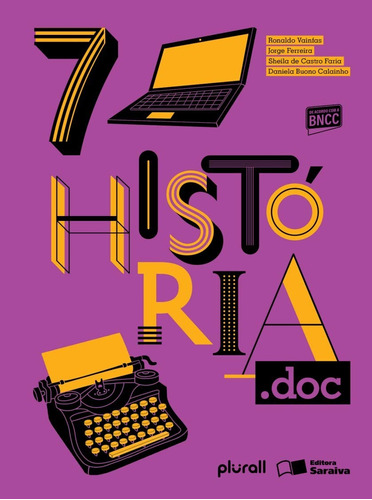 História.doc - 7º ano, de Vainfas, Ronaldo. Editora Somos Sistema de Ensino, capa mole em português, 2016