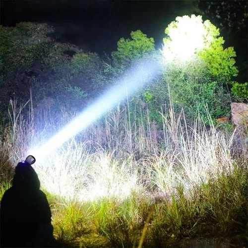 Farol Recarregável De Alta Potência Super Bright 2p