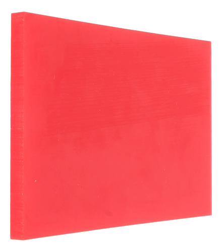 Tapete Para Perforar De Cuero Craft, Rojo, 5.9 Pulgadas De L