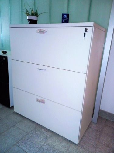 Archivero Oficina Para Carpeta Colgantes Doble Mueble Guarda
