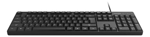 Teclado Philips Com Fio Usb K254 Preto (Usado)