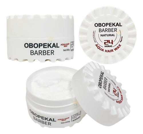 Cera Gel Natural Obopekal Barber 24 Hrs