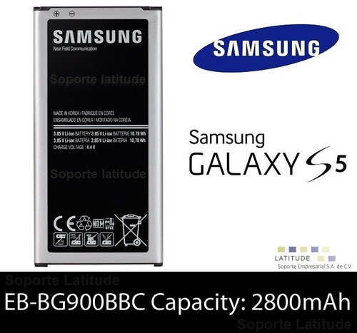 Bateria Pila Celular Samsung Galaxy S5 I9600 2800mah Nueva