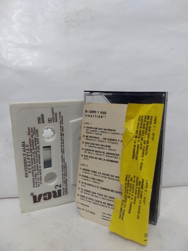 Sebastián - En Curpo Y Alma - Cassette - Ind. Argentina!