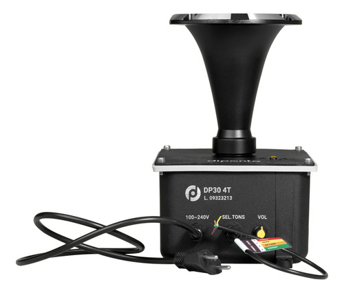 Sirene Industrial De Alta Potência Com 4 Tons Diponto 3000m