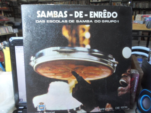 Lp Sambas-de-enrêdo Grupo 1 - Carnaval De 1974