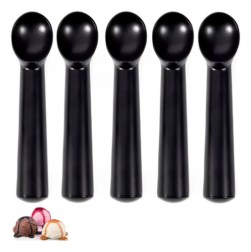 5 Pack De Cuchara Para Helado Acero Inoxidable Antiadherente