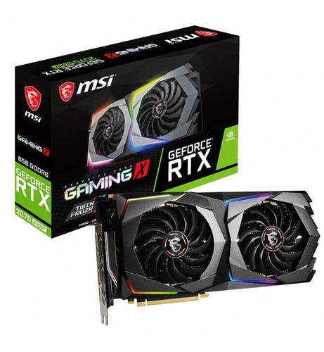 Placa De Video Msi Geforce Rtx 2070 Super Gaming X 8gb Gddr6