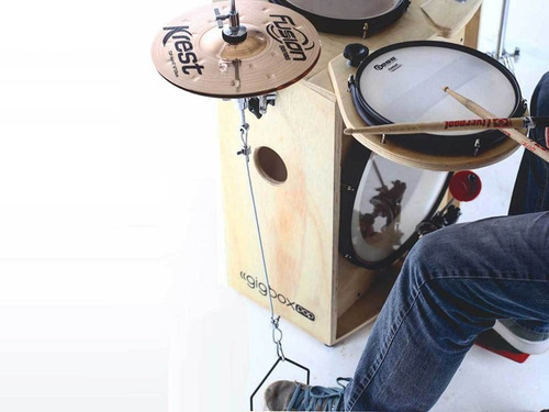 Imagem 3 de 4 de Aero Hat Para Tajón Gigbox Cajón Percussion - Chimbal Aéreo - Nota Fiscal E Garantia