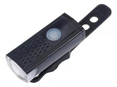 Foco Linterna P Bici + Luz Frontal Y Trasera Recargables Usb